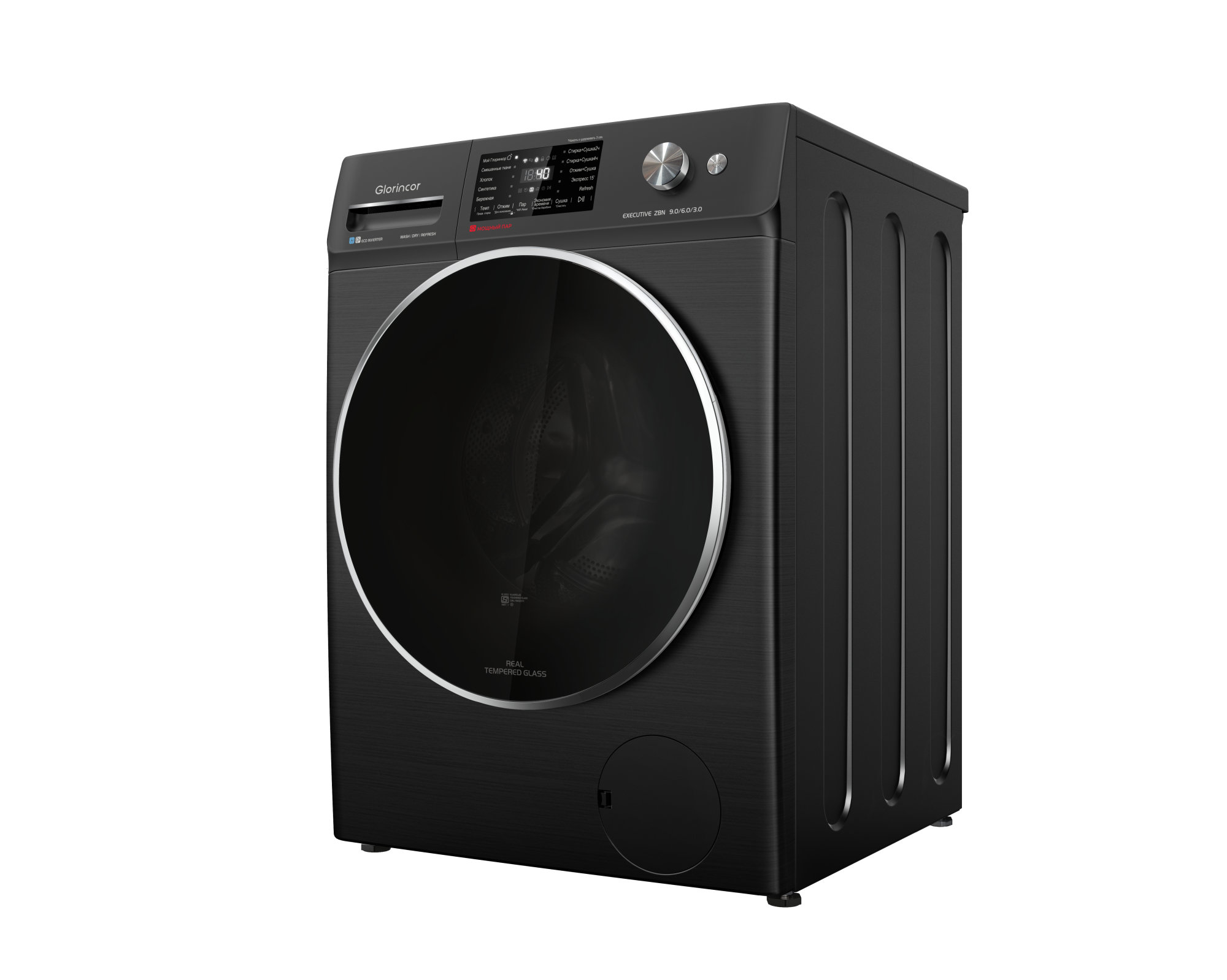 Cтирально-сушильная машина Glorincor NEO Executive ZBN 9/6/3 кг. 1400RPM