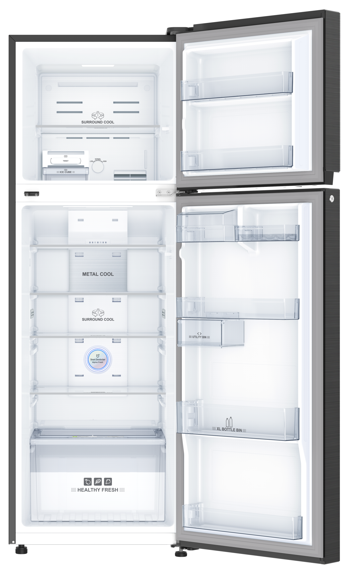 Холодильники двухкамерный Glorincor GL-FF336XKS-ERU